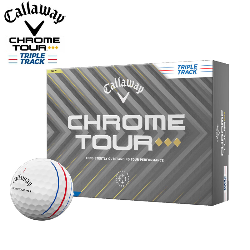 �y1�_�[�X�z�I�E���l�[�� ������Ή� �L�����E�F�C CALLAWAY  CHROME TOUR ������ �g���v���g���b�N�{�[�� �N�����c�A�[�g���v���_�C�������h 1�_�[�X (12��)