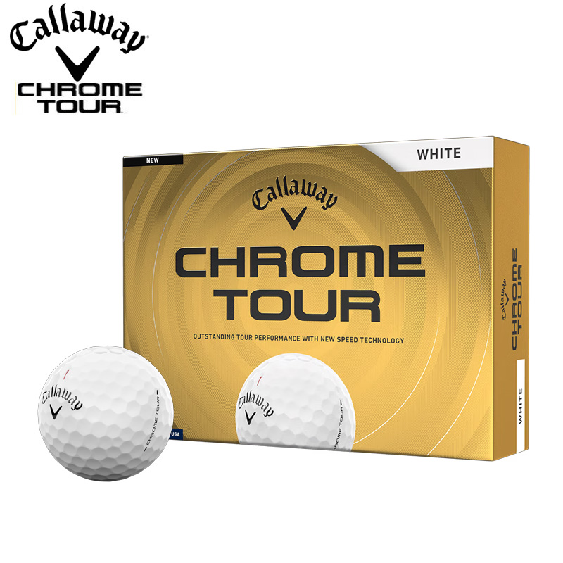 �y1�_�[�X�z�I�E���l�[�� ������Ή� �L�����E�F�C CALLAWAY  CHROME TOUR �{�[�� �N�����c�A�[ �S���t�{�[�� 1�_�[�X (12��)