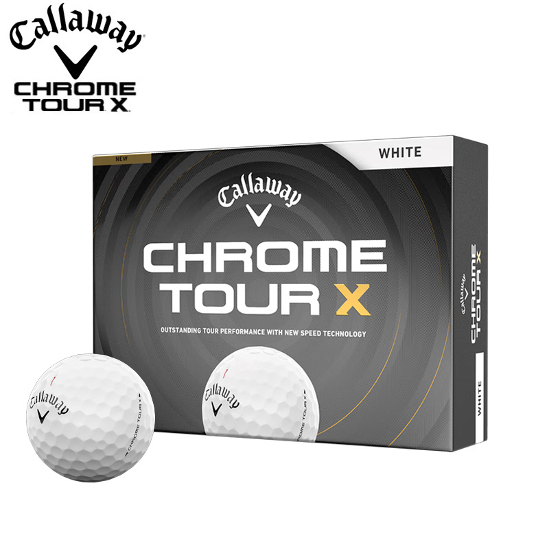 �y1�_�[�X�z�I�E���l�[�� ������Ή� �L�����E�F�C CALLAWAY  CHROME TOUR X �{�[�� �N�����c�A�[X �S���t�{�[�� 1�_�[�X (12��)