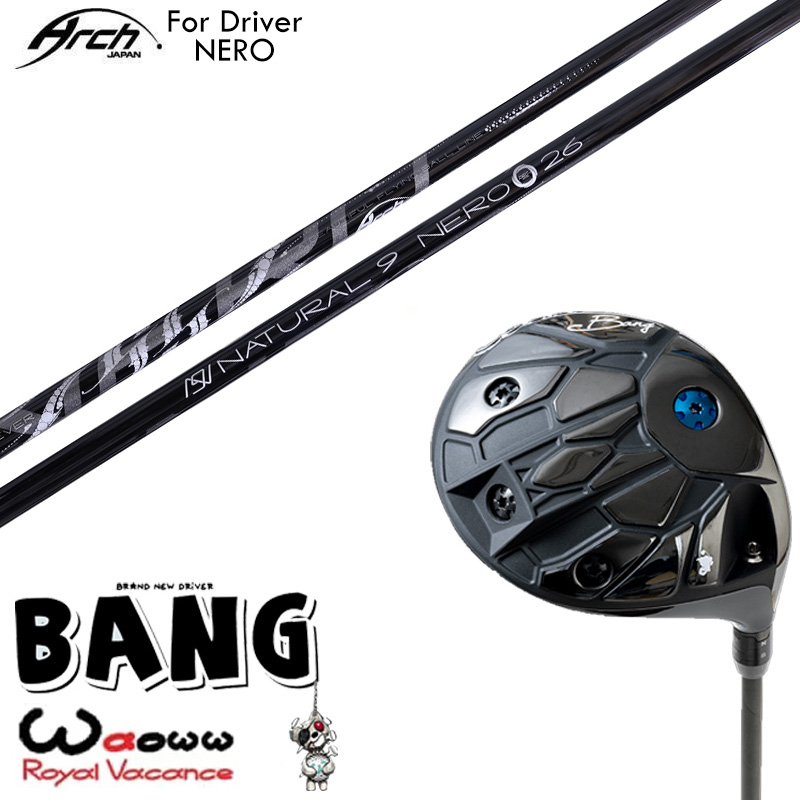 カスタムクラブ Waoww BANG ワオ バン ドライバー Arch golf アーチ