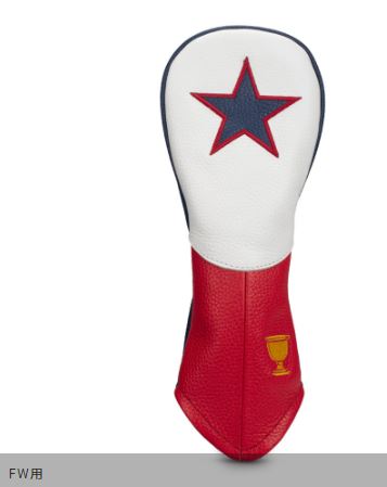 VESSEL ベゼル Presidents Cup Head Cover Set（3個入り） INT USA