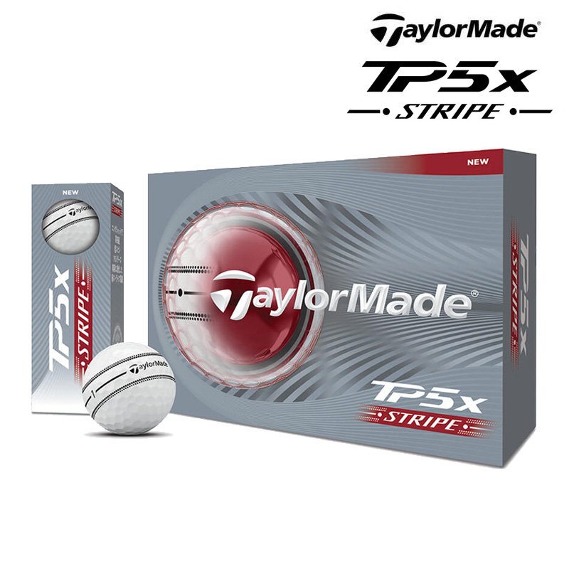 �y1�_�[�X�z�I�E���l�[�� �S���t�{�[�� ������Ή� �e�[���[���C�h TAYLORMADE TM26 TP5x �X�g���C�v �{�[�� 1�_�[�X �V�� ���f�� �ŐV���f��