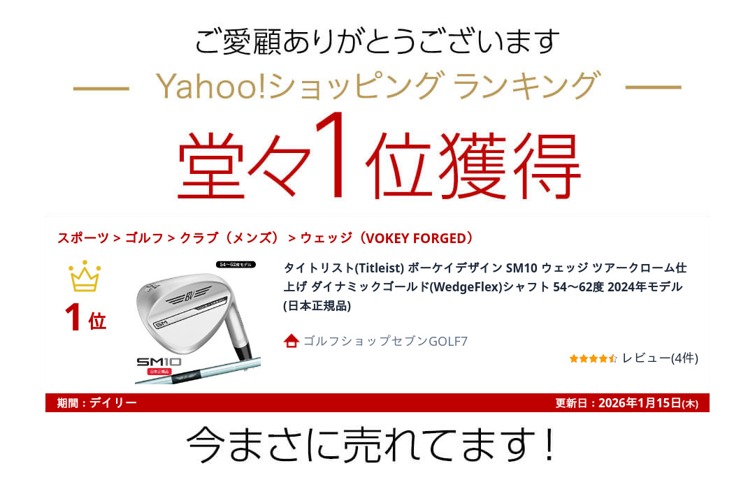 SM（VOKEY FORGED） タイトリスト(Titleist) ボーケイデザイン SM10