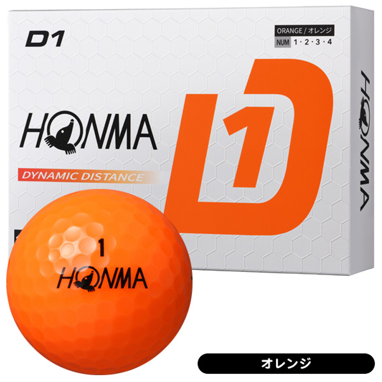 HONMA D1 ゴルフボール 12個セット✖️8 ゴルフボール 1ダース 12個入 HONMA D1ボール D1 2024 DZ