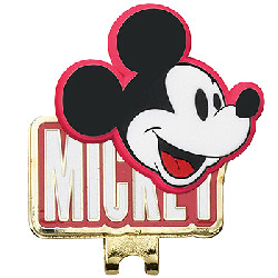 Disney 】 ゴルフグッズ ゴルフマーカー ミッキークールフェイス
