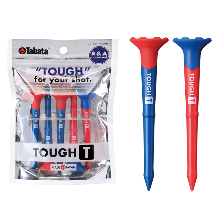 【タバタショウカイさん用】 Tabata（タバタ） ゴルフ ティー タフティー TABATA TOUGH Tee 80mm GV