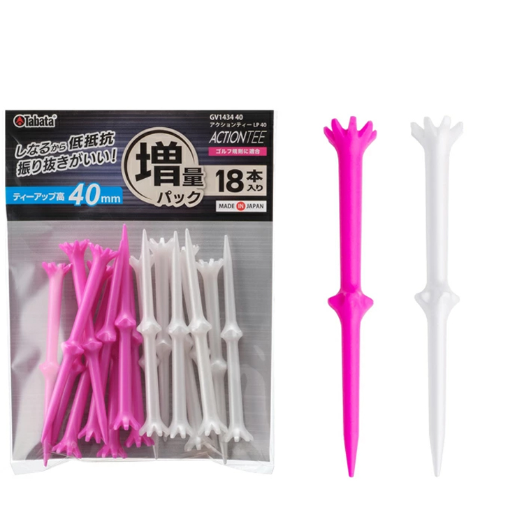 Tabata（タバタ） 【増量パック】 ゴルフ ティー アクションティーLP