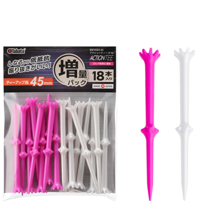 Tabata（タバタ） 【増量パック】 ゴルフ ティー アクションティーLP