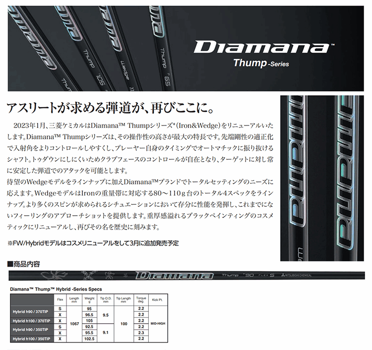 ディアマナサンプハイブリッド●タイトリストスリーブ Titleist タイトリスト ハイブリッド用 互換スリーブ付き