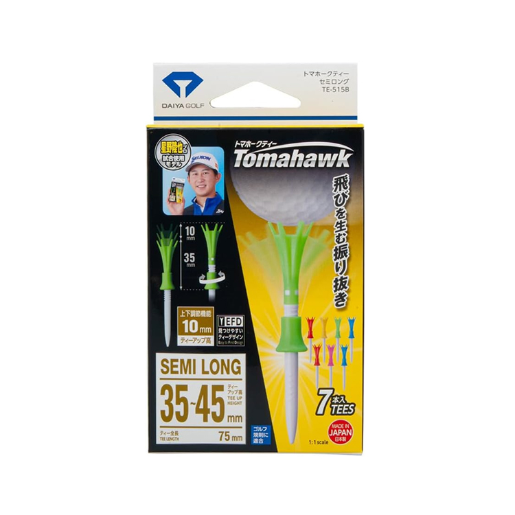 (未使用･未開封品)　ダイヤ(DAIYA) ゴルフティー トマホークティープロ TE-503 vf3p617 トマホークティーSPX(ティー)|DAIYA GOLF(ダイヤゴルフ) TE-505