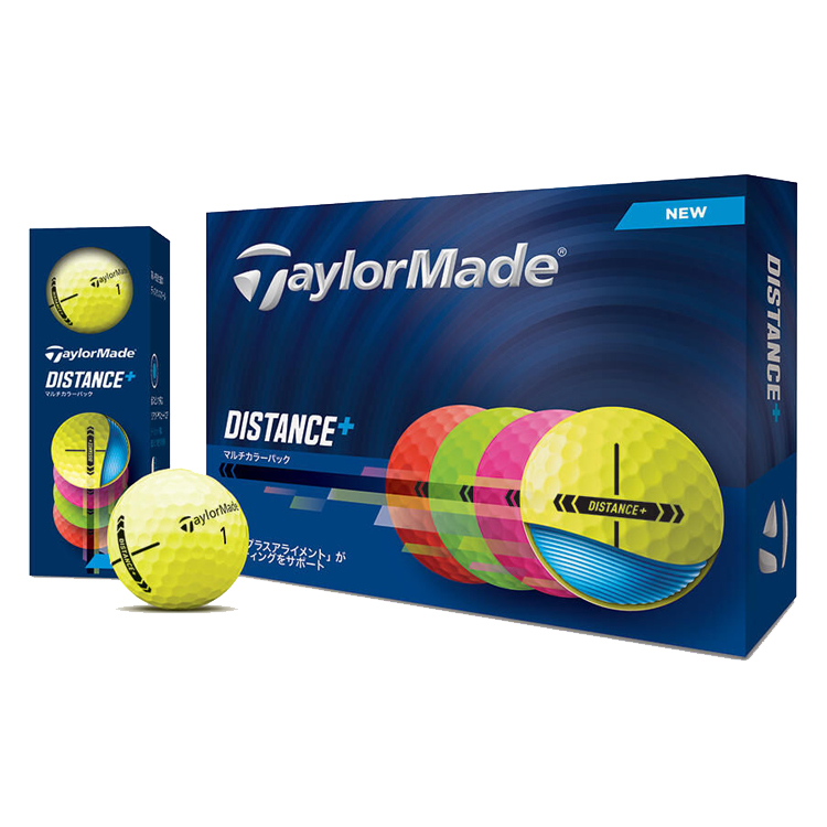 TaylorMade - 【新品】テーラーメイド ゴルフ ボール ディスタンスプラス 3ダース オレンジ TaylorMade テーラーメイド ディスタンス プラス ゴルフボール 3