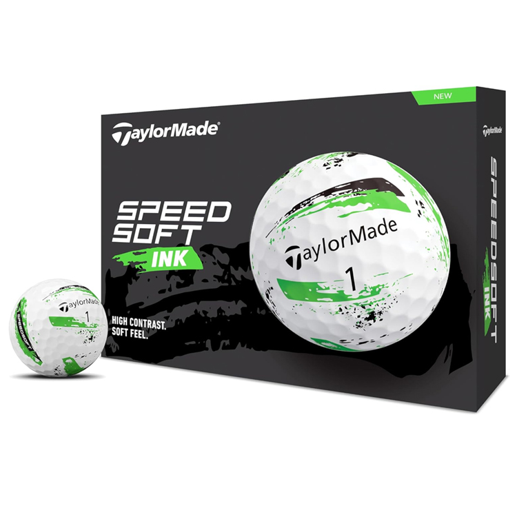 TaylorMade SPEED SOFT INKゴルフボール 2ダース 未使用 TaylorMade 【2ダースセット】 ゴルフ ボール テーラーメイド