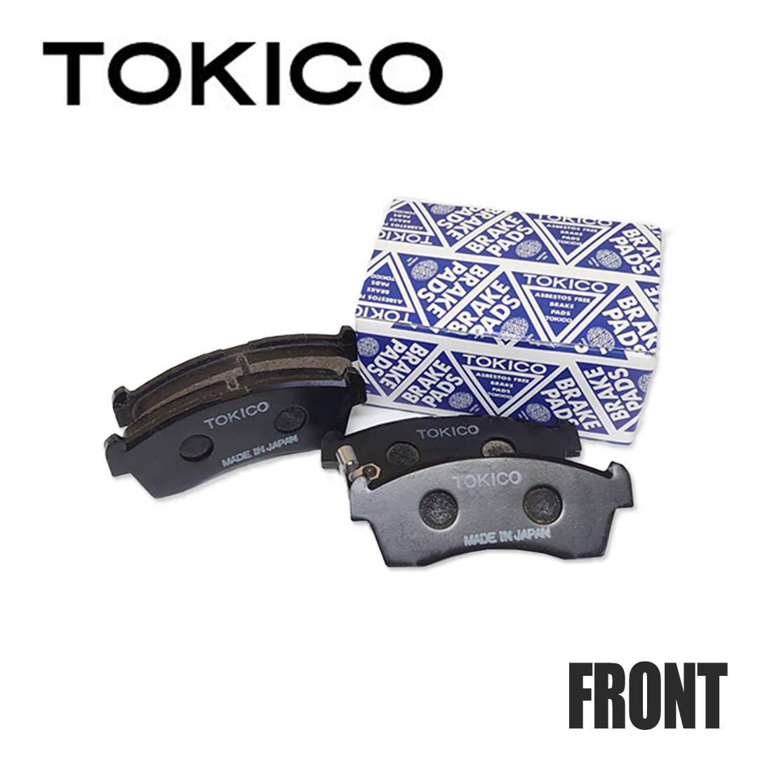 オンラインショップ ブレーキパッド トキコ TOKICO フロント左右セット BJG デュトロ アクセサリー