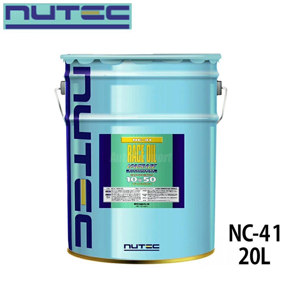 NUTEC �j���[�e�b�N RACE OIL �G���W���I�C�� 20L 10W50 �i��NC-41-20L