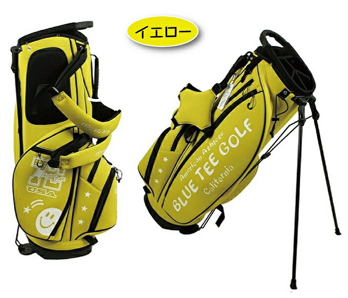 8 YARDS ゴルフバッグ イエロー BLUE TEE GOLF ブルーティー ゴルフ カリフォルニア 9型