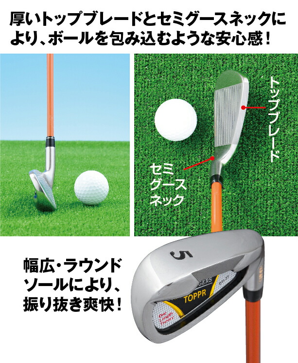 アイアンセット ゴルフ 6本組 5番〜PW ワンレングス 37インチ 25度〜42