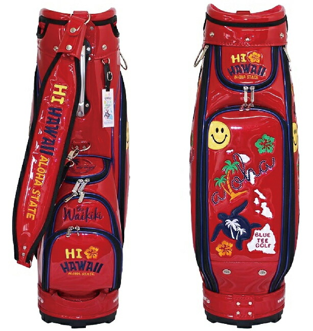 BLUE TEE GOLF（ブルーティーゴルフ） ゴルフ 9型 エナメル キャディ