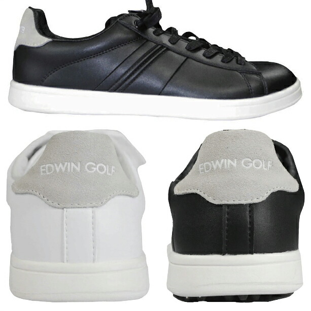 エドウインゴルフ EDWIN GOLF メンズ スパイクレス ゴルフシューズ