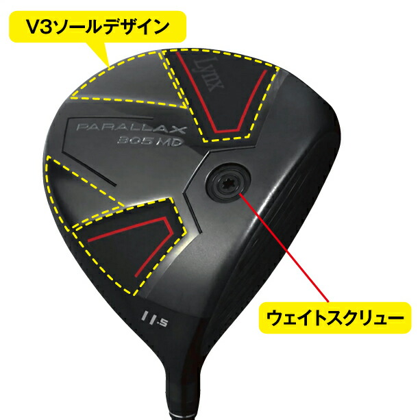 PARALLAX 305 MD ドライバー 13.5度　ミニドライバー　ミニドラ 20250123163544_6.jpg
