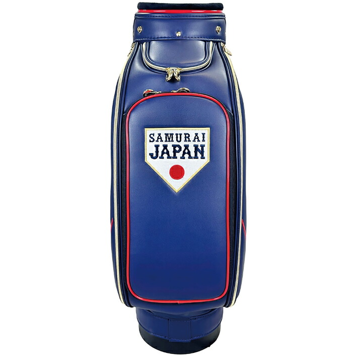 侍ジャパン キャディバッグ 9.5型 4.9kg WBC2026モデル 合成皮革 PU