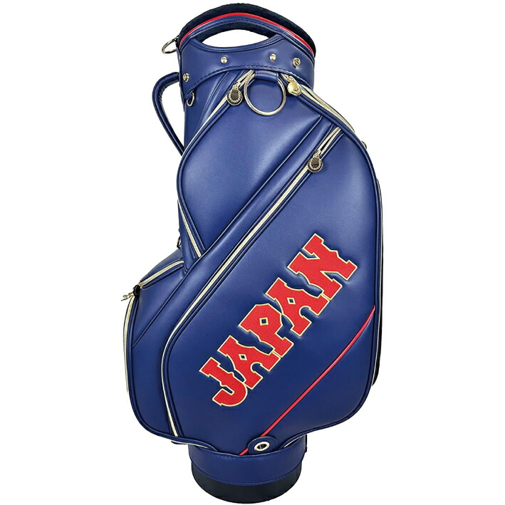 侍ジャパン キャディバッグ 9.5型 4.9kg WBC2026モデル 合成皮革 PU