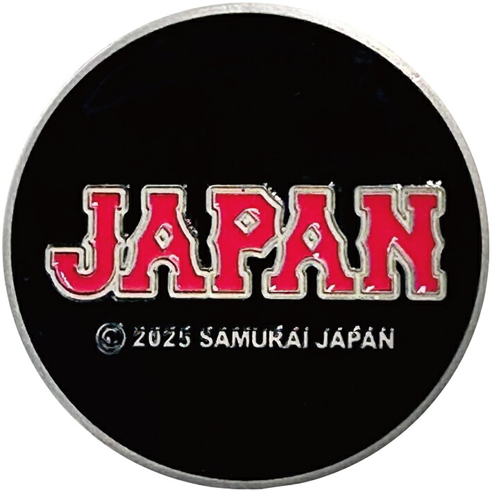 侍ジャパン ゴルフマーカー リバーシブル 両面仕様 WBC2026モデル 直径