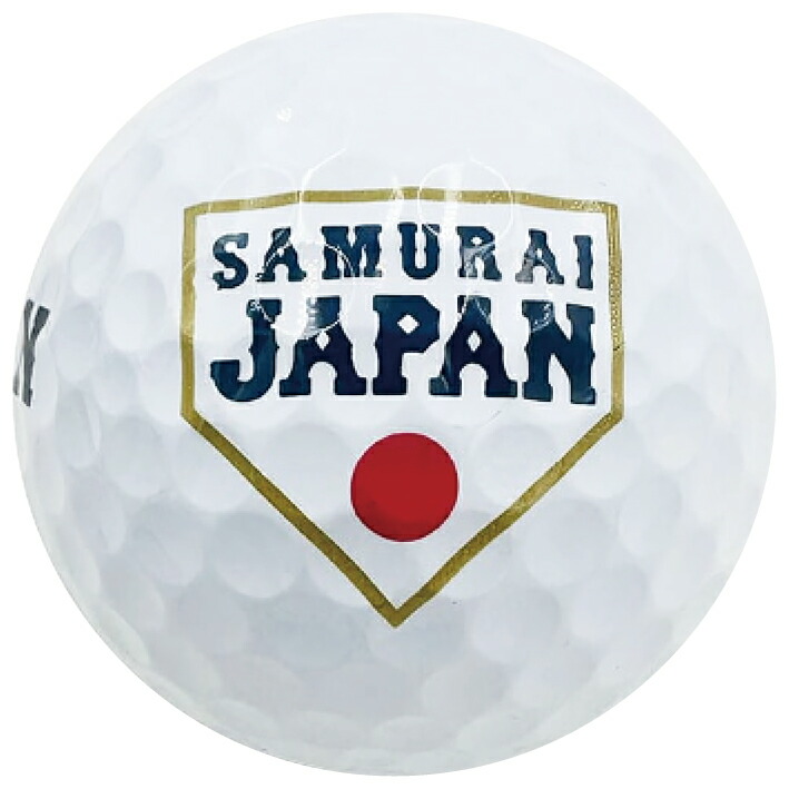 侍ジャパン ゴルフボール 6個入 半ダース 2ピース 高弾道 WBC2026