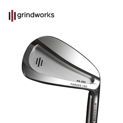 【安心の正規販売店】地クラブ系ヘッド grindworks PR-202 Forged Iron アイアン HEAD #6-#PW 5個セット グラインドワークス(56773円)