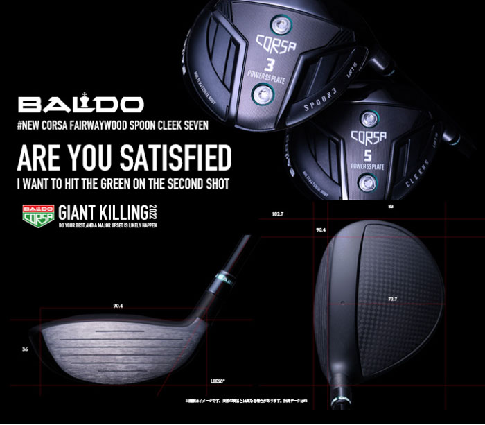 安心の正規販売店】地クラブ系ヘッド BALDO 2022 CORSA FAIRWAY WOOD 2022コルサ フェアウェイウッド ヘッド  :10gl31881707:地クラブ系カスタム専門店 Golfoo - 通販 - Yahoo!ショッピング