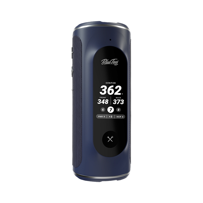 BLUE TEES GOLF The Player ＋ Speaker 電気蓄音機 足し加える 金棒引き 米国海軍 黒いこと GPS ナビ 金棒引き