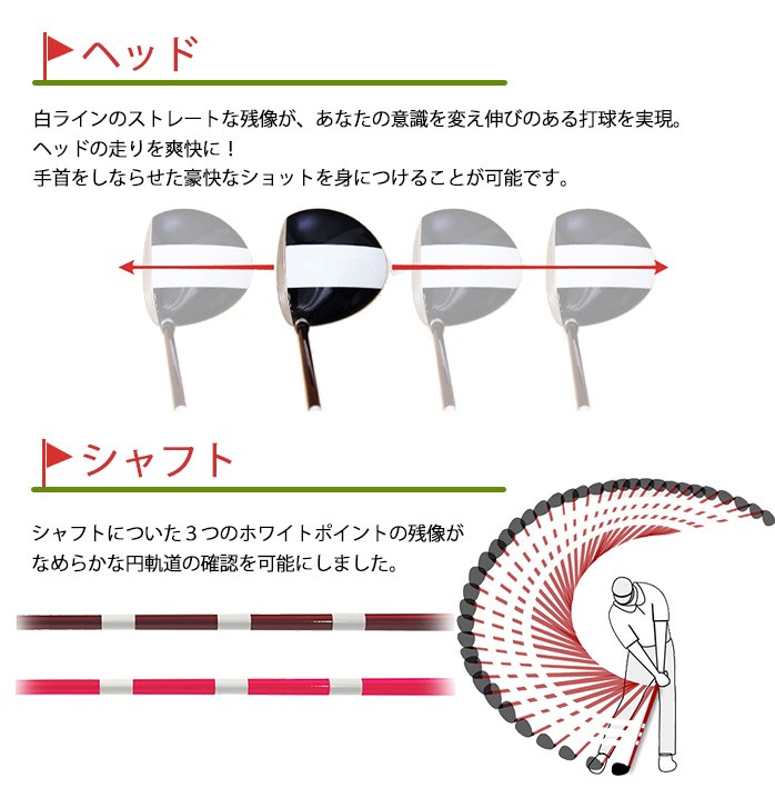 BulletGolf ビュレットゴルフ メソッド トレーニングドライバー メンズ レディース トレーニング ドライバー 2つのグリップで正しいスイング