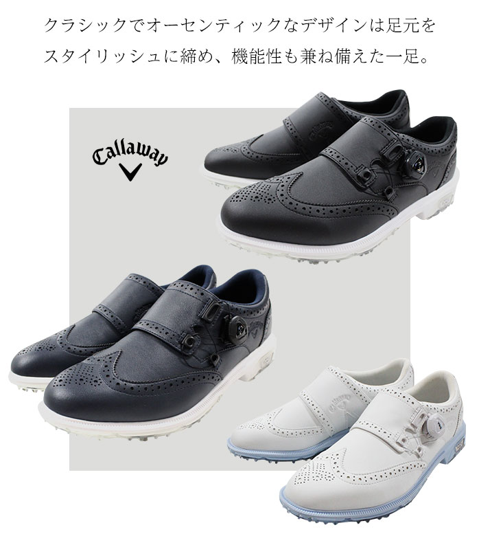 店頭展示品 キャロウェイ ゴルフ シューズ TOUR PRECISION ツアープレシジョン ボア スパイク メンズ callaway