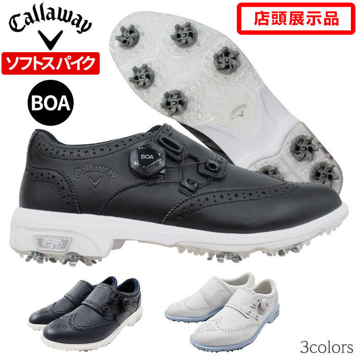 店頭展示品 キャロウェイ ゴルフ シューズ TOUR PRECISION ツアープレシジョン ボア スパイク メンズ callaway