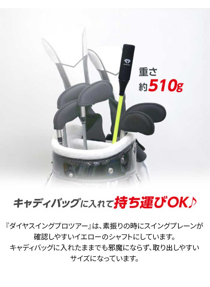 ダイヤ ゴルフ ダイヤスイングプロツアー TR-5002 スイング