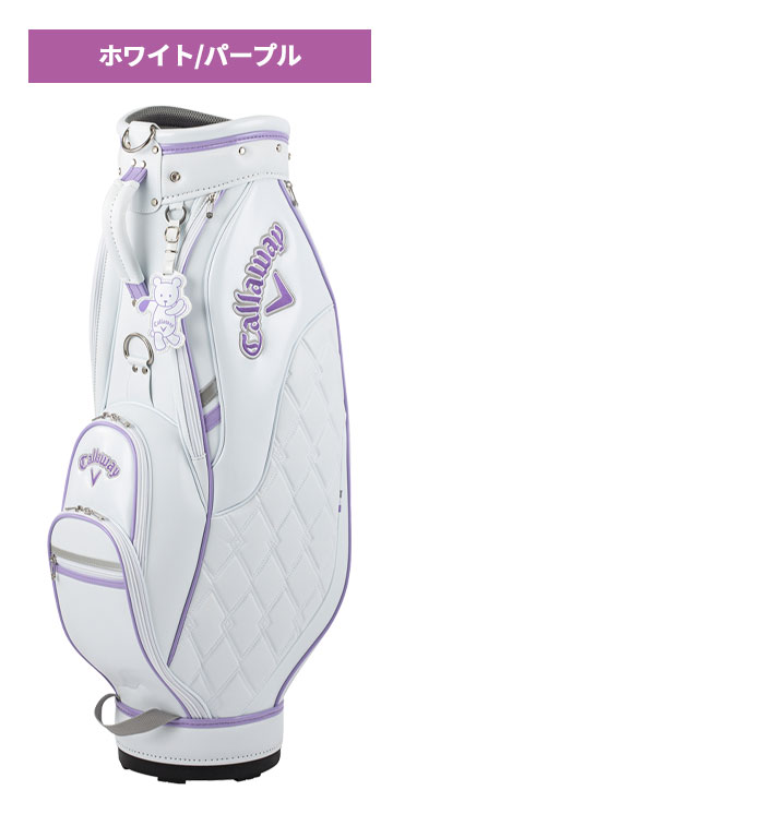 感謝祭 対象商品 キャロウェイ レディース キャディバッグ CG CRT PU 