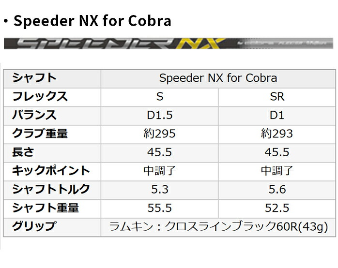 コブラ ゴルフ ドライバー KING LTDx LS キング 9°10.5° SPEEDER NX for Cobra Tour AD for  Cobra cobra