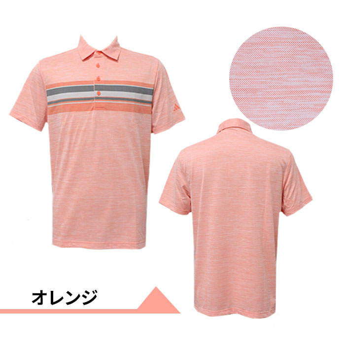 アディダス ゴルフウェア メンズ 半袖 ポロシャツ 春 夏 EEW11