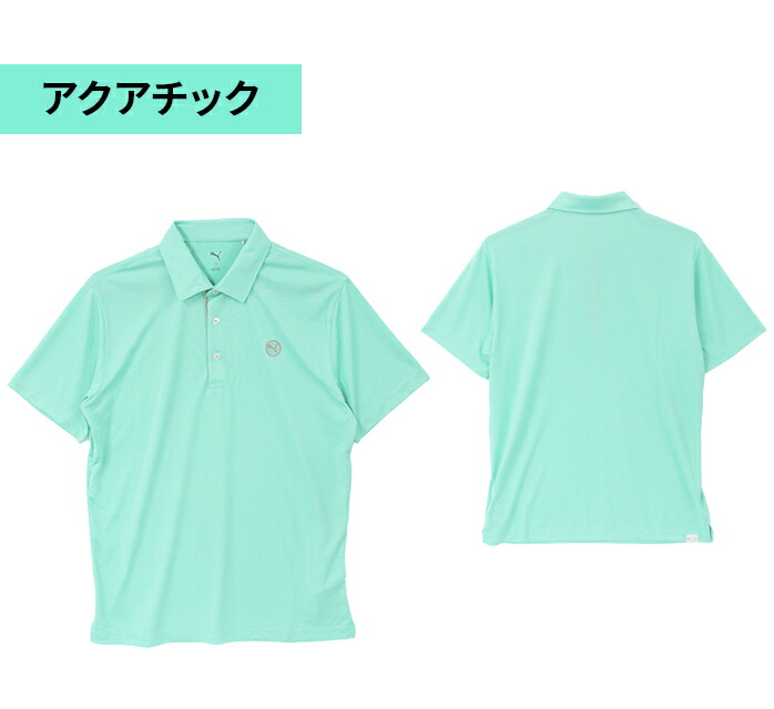 プーマ ゴルフ ポロシャツ 25SS PURE 2.0 半袖 ゴルフポロシャツ