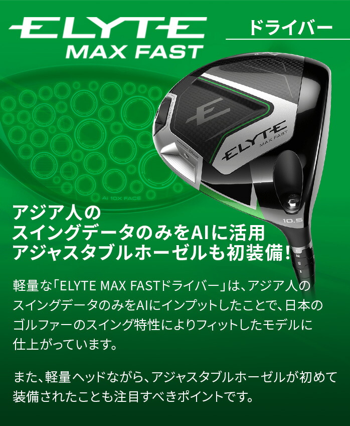 【極美品】エリート MAX FAST ドライバー LIN-Q 10.5 SR 極美品】エリート MAX FAST ドライバー LIN-Q 10.5 SR 極美品