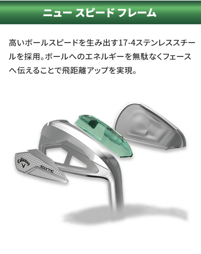 Callaway ELYTE アイアンセット 6本 未使用 850neo S Callaway Elyte X Individual Iron - Worldwide Golf Shops