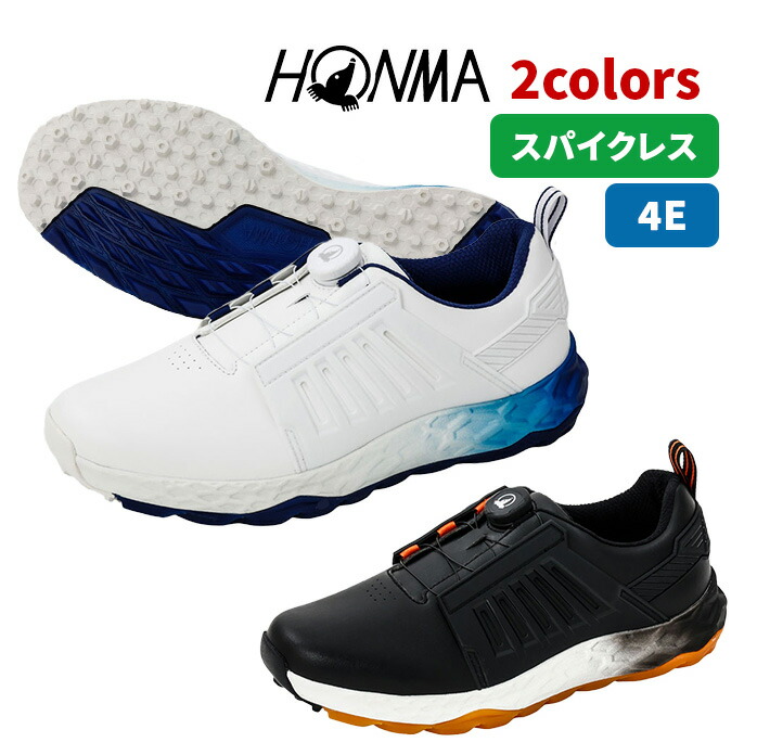 HONMA GOLF（本間ゴルフ） 25 SR12501 ゴルフ シューズ スパイクレス