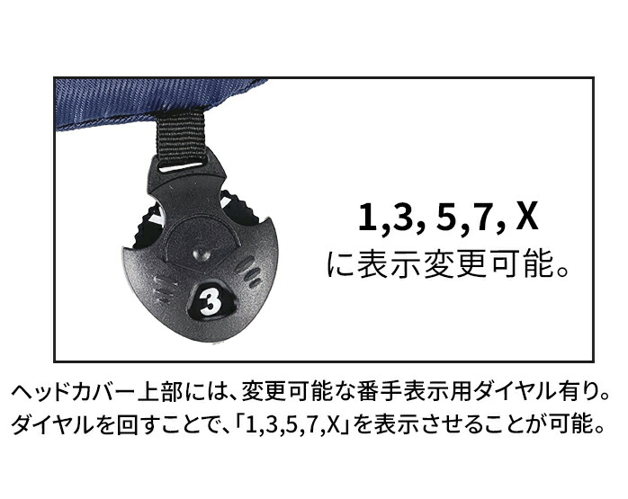 FILA（フィラ） 25 ゴルフ ヘッドカバー フェアウェイウッド FW 用