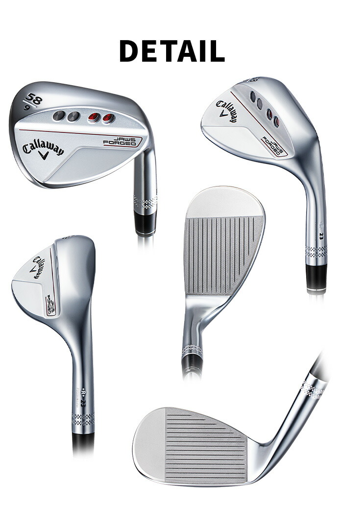 キャロウェイ ジョーズ フォージド ウェッジ クロム スチール 日本正規