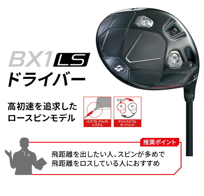 BRIDGESTONE GOLF ブリヂストン ゴルフ ドライバー BX1 LS 9° VENTUS