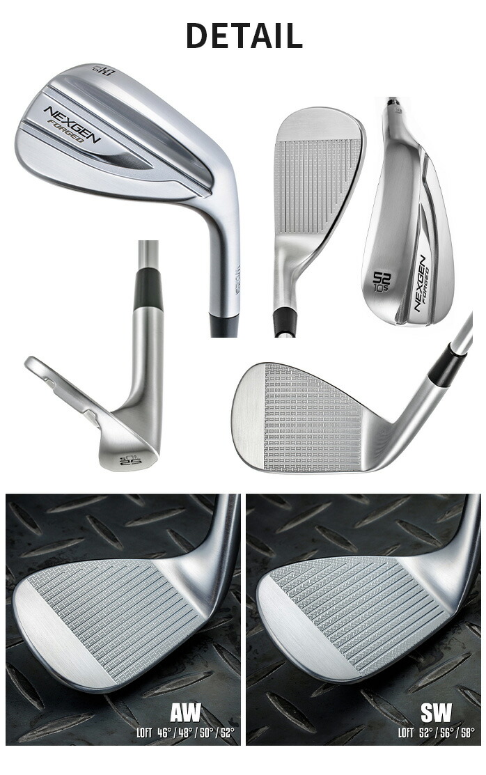 NEXGEN（ネクスジェン） ゴルフ ウェッジ FORGED WEDGE 2025 NS PRO
