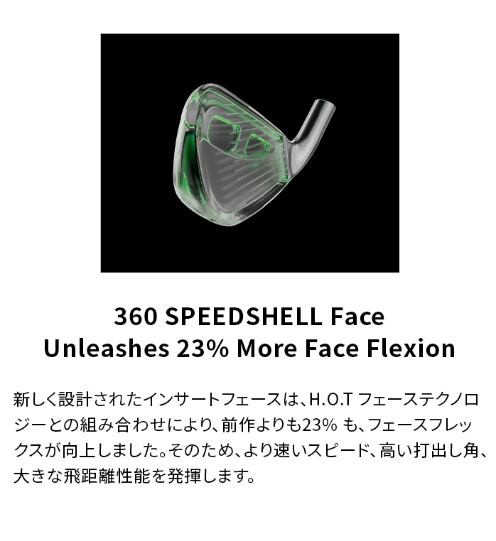 コブラ プーマ Cobra メンズ DS-ADAPT MAX アイアンセット SPEEDER NX