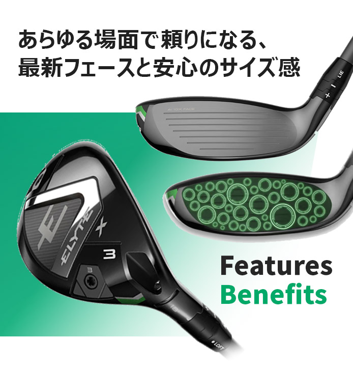 ポイント10倍 訳アリ品 新品未使用 キャロウェイ ELYTE X