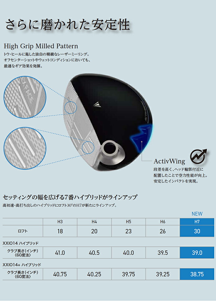 XXIO ダンロップ ゼクシオ 14 ＋ ハイブリッド ユーティリティ メンズ
