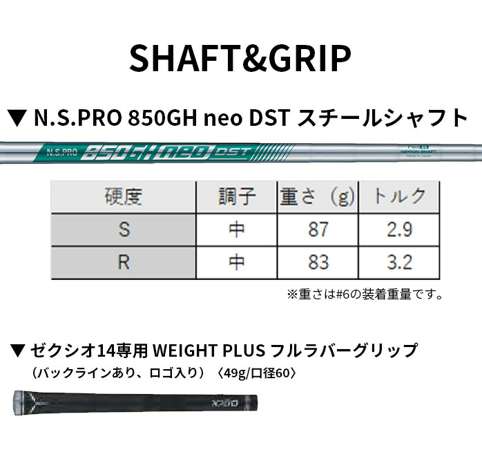 ダンロップ ゼクシオ XXIO14 アイアンセット メンズ 2025年モデル NS