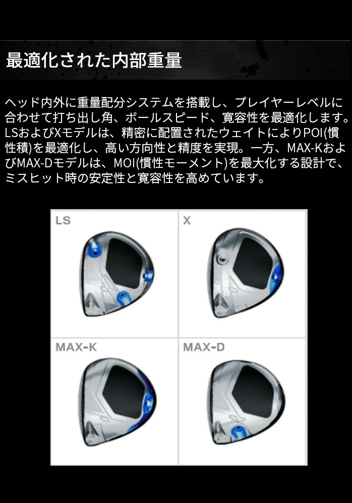 コブラ プーマ ゴルフ OPTM MAX-D ドライバー メンズ 右利き 10.5° 12